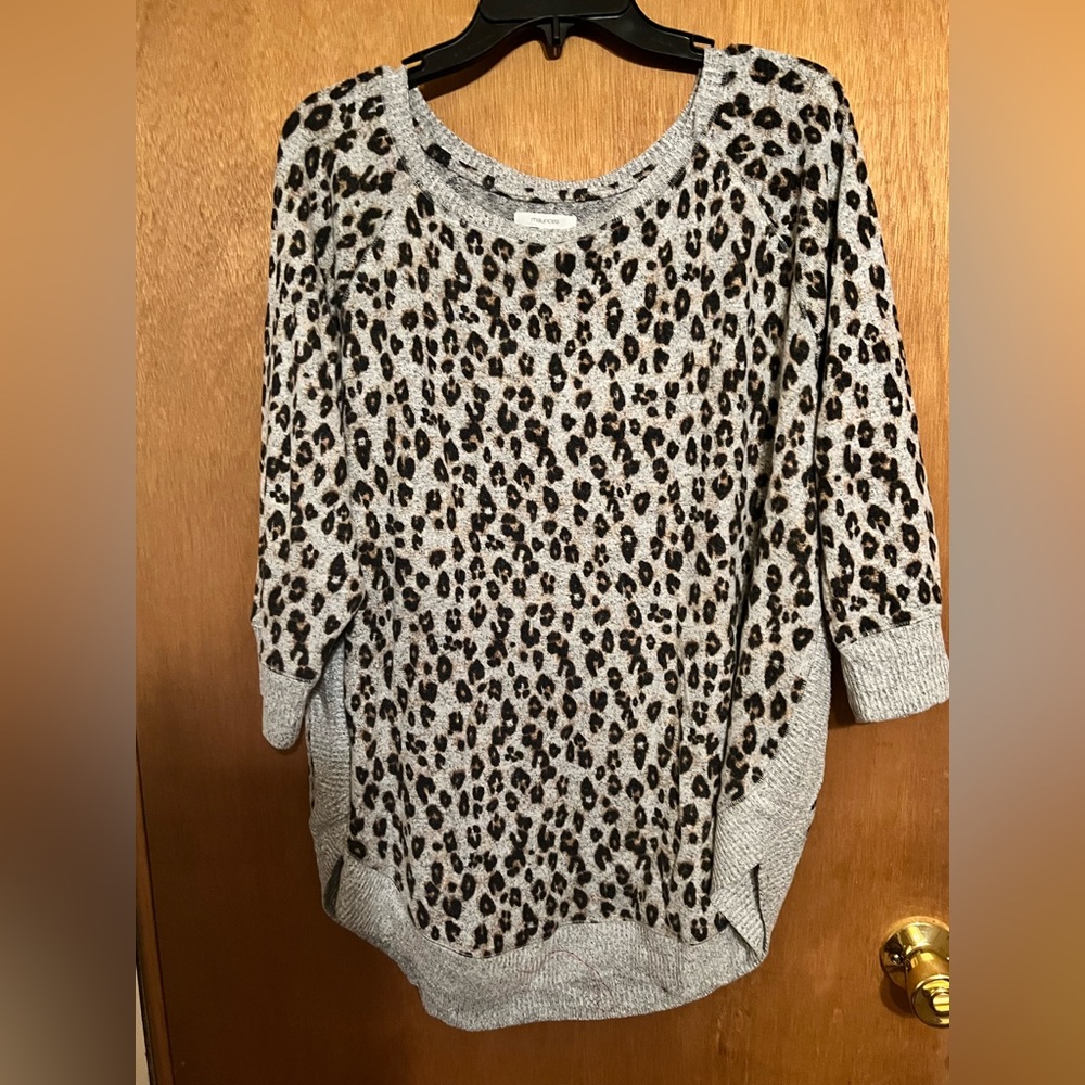 Maurice’s Leopard print sweater